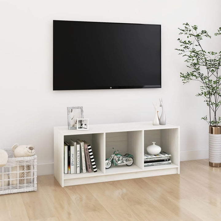 Comodă Tv, , 104X33X41 Cm, Lemn Masiv De Pin