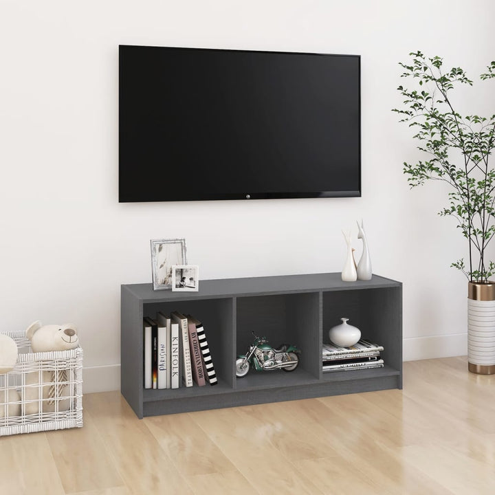 Comodă Tv, , 104X33X41 Cm, Lemn Masiv De Pin
