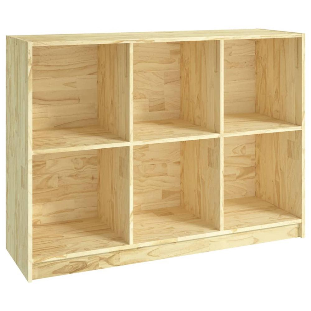Bibliotecă, 104X33X76 Cm, Lemn Masiv De Pin