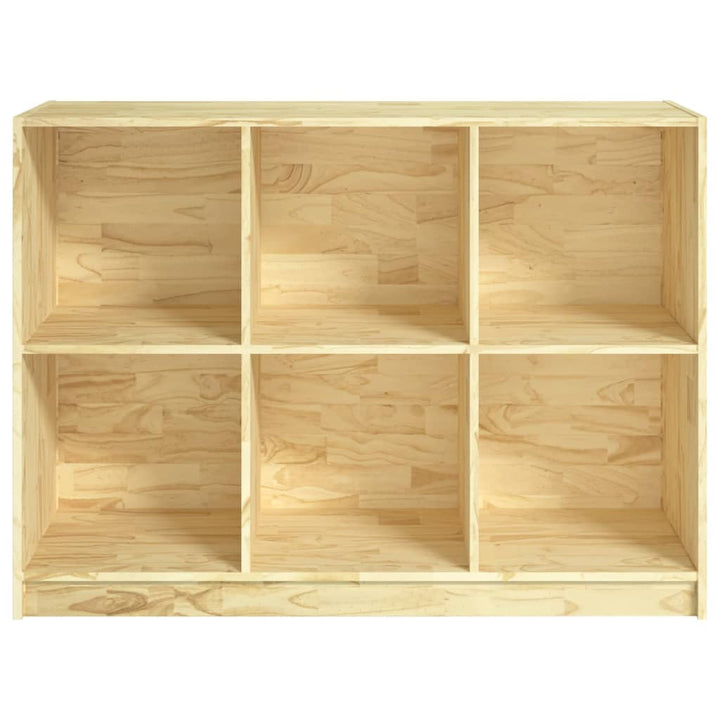 Bibliotecă, 104X33X76 Cm, Lemn Masiv De Pin