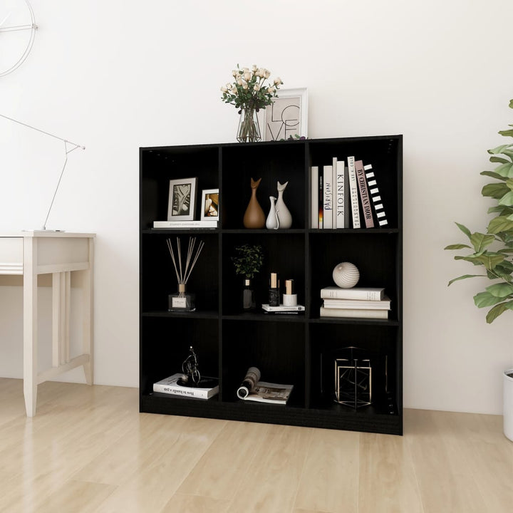 Bibliotecă/Separator Cameră 104X33,5X110 Cm Lemn Masiv Pin