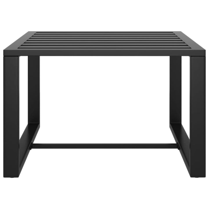 Set Canapele De Grădină Cu Perne, 3 Piese, Antracit, Aluminiu