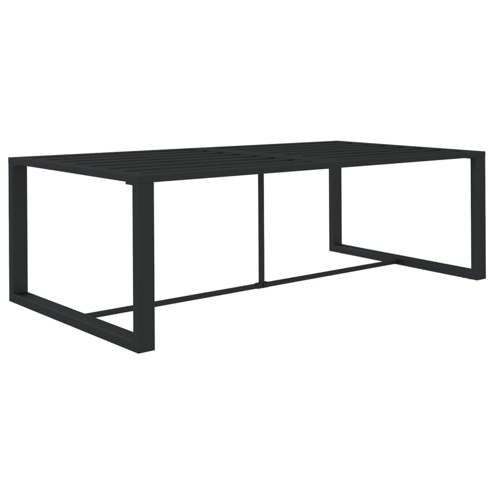 Masă De Exterior, Antracit, 120X60X66 Cm, Aluminiu