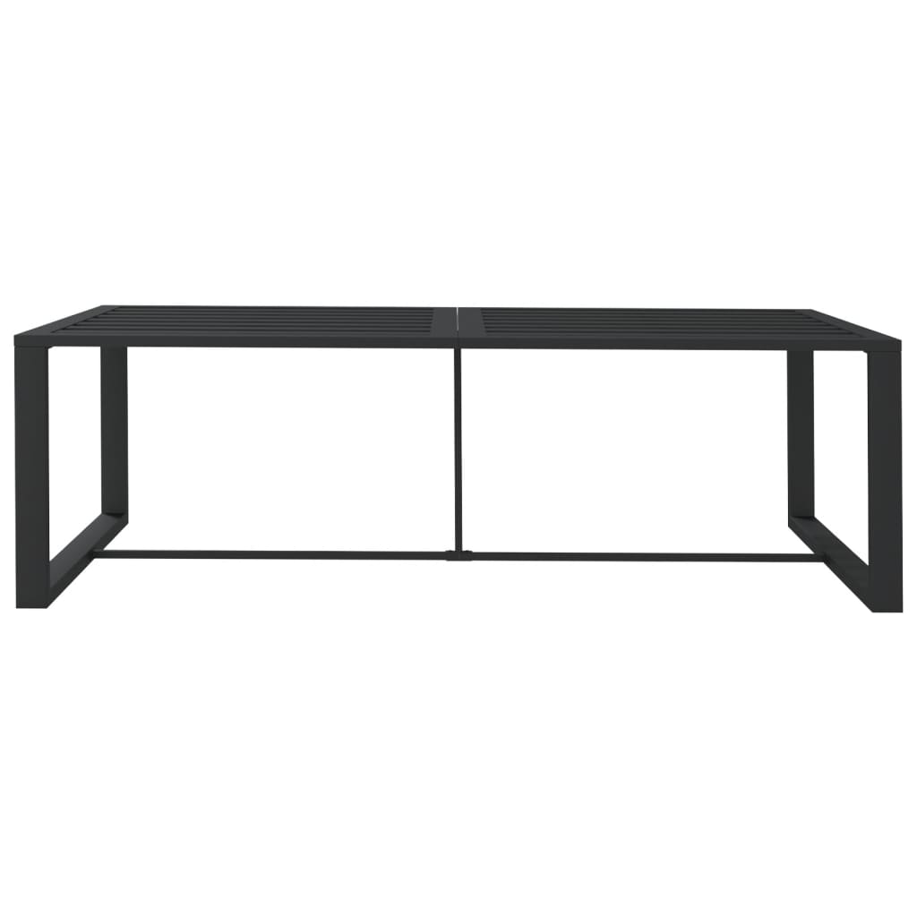 Masă De Exterior, Antracit, 120X60X66 Cm, Aluminiu