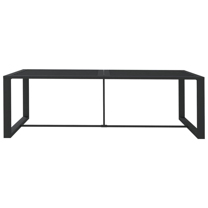 Masă De Exterior, Antracit, 120X60X66 Cm, Aluminiu