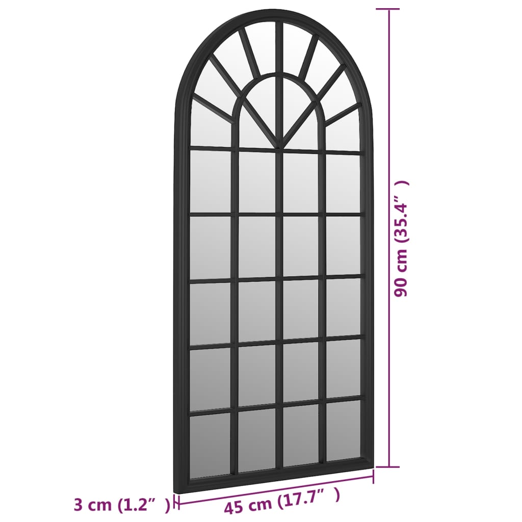 Oglindă,, 90X45 Cm,Fier, Pentru Utilizare În Interior