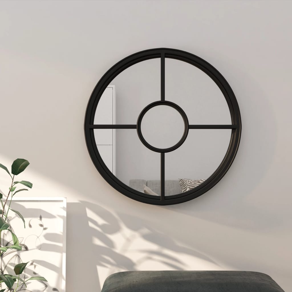 Oglindă Rotundă,,,Fier,Pentru Utilizare În Interior