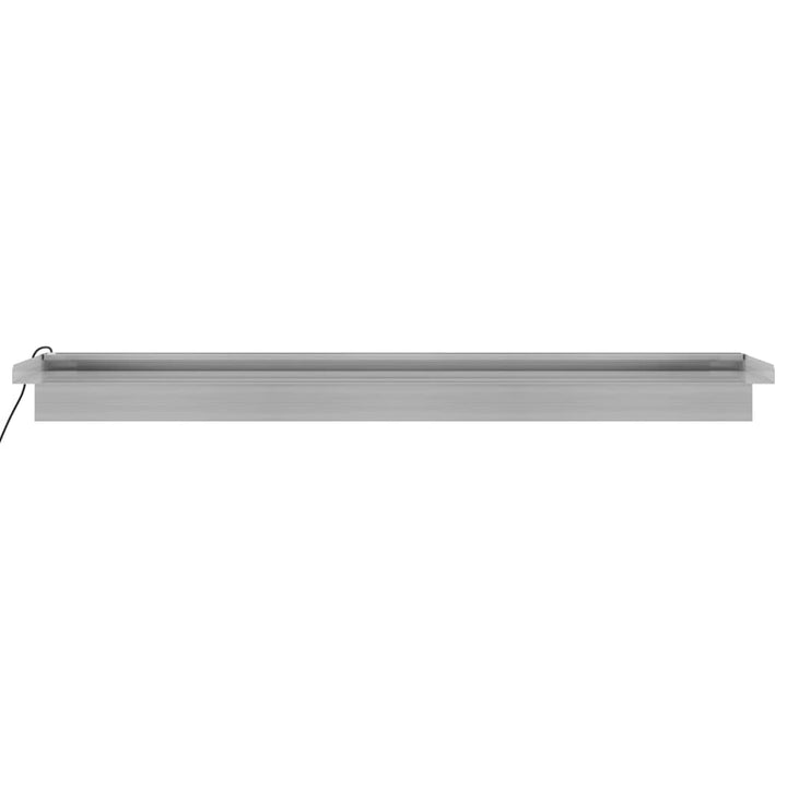 Deversor De Cascadă Cu Led-Uri Rgb, 90 Cm, Oțel Inoxidabil
