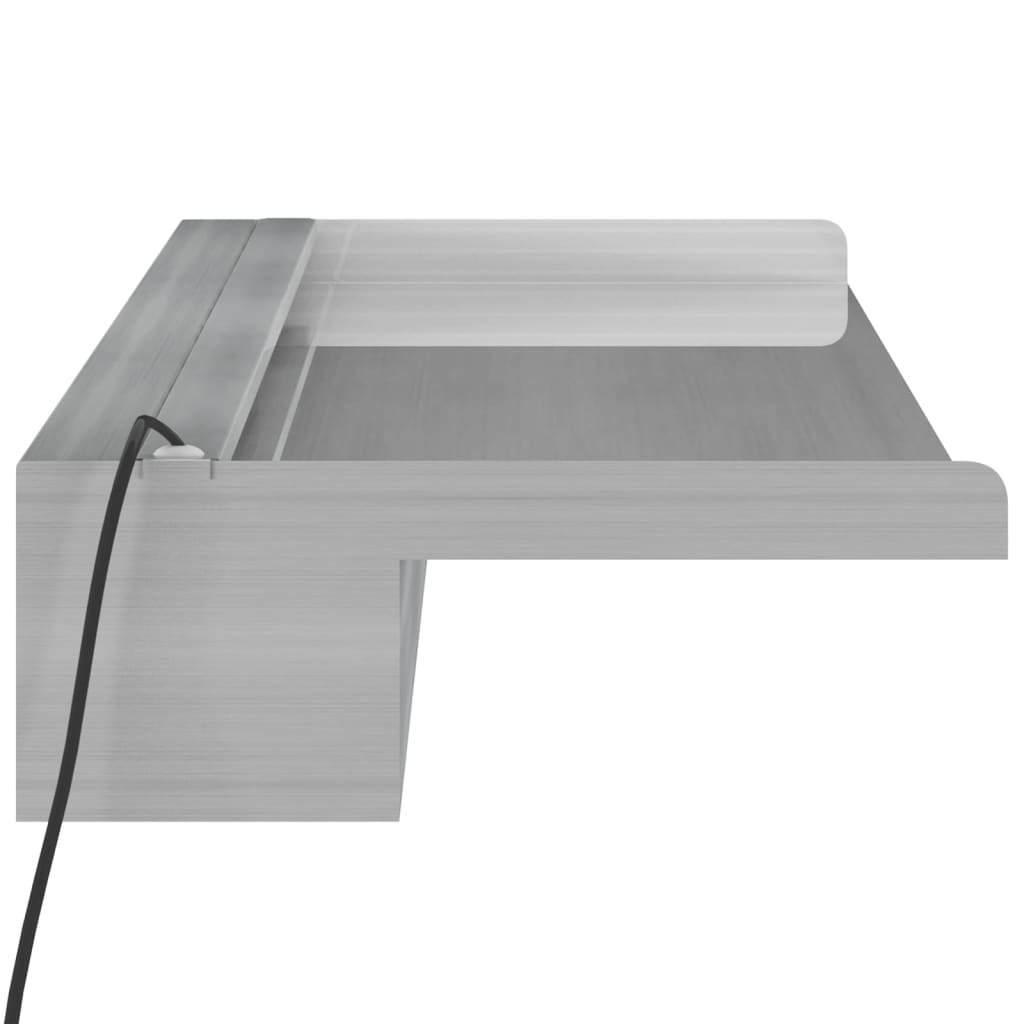 Deversor De Cascadă Cu Led-Uri Rgb, 90 Cm, Oțel Inoxidabil