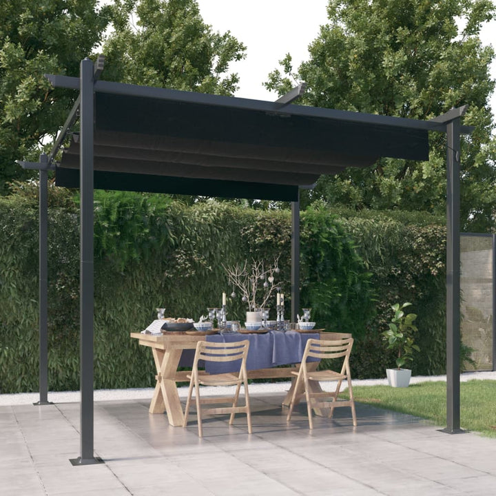 Pavilion Grădină, Acoperiș Retractabil, , 4X3 M