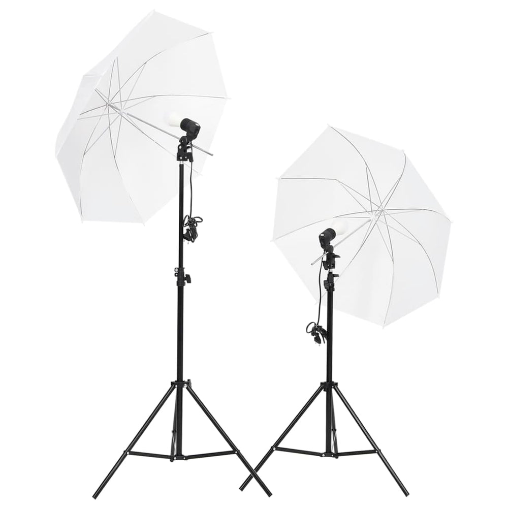 Kit Studio Foto Cu Set De Lumină Și Fundal