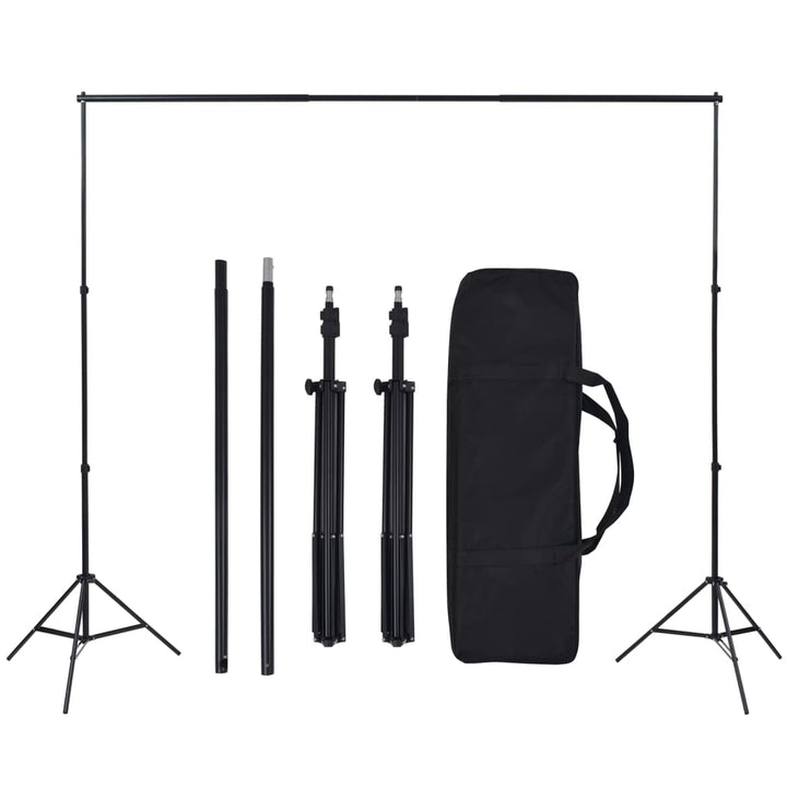 Kit Studio Foto Cu Set De Lumină Și Fundal