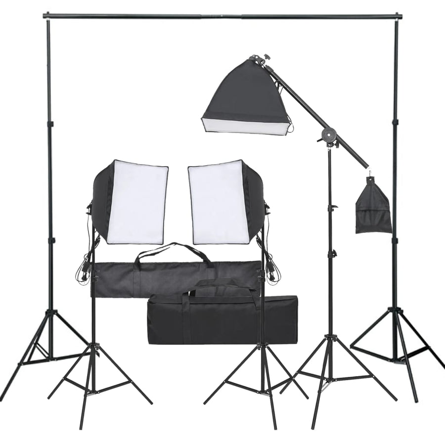 Kit Studio Foto Cu Set De Lămpi