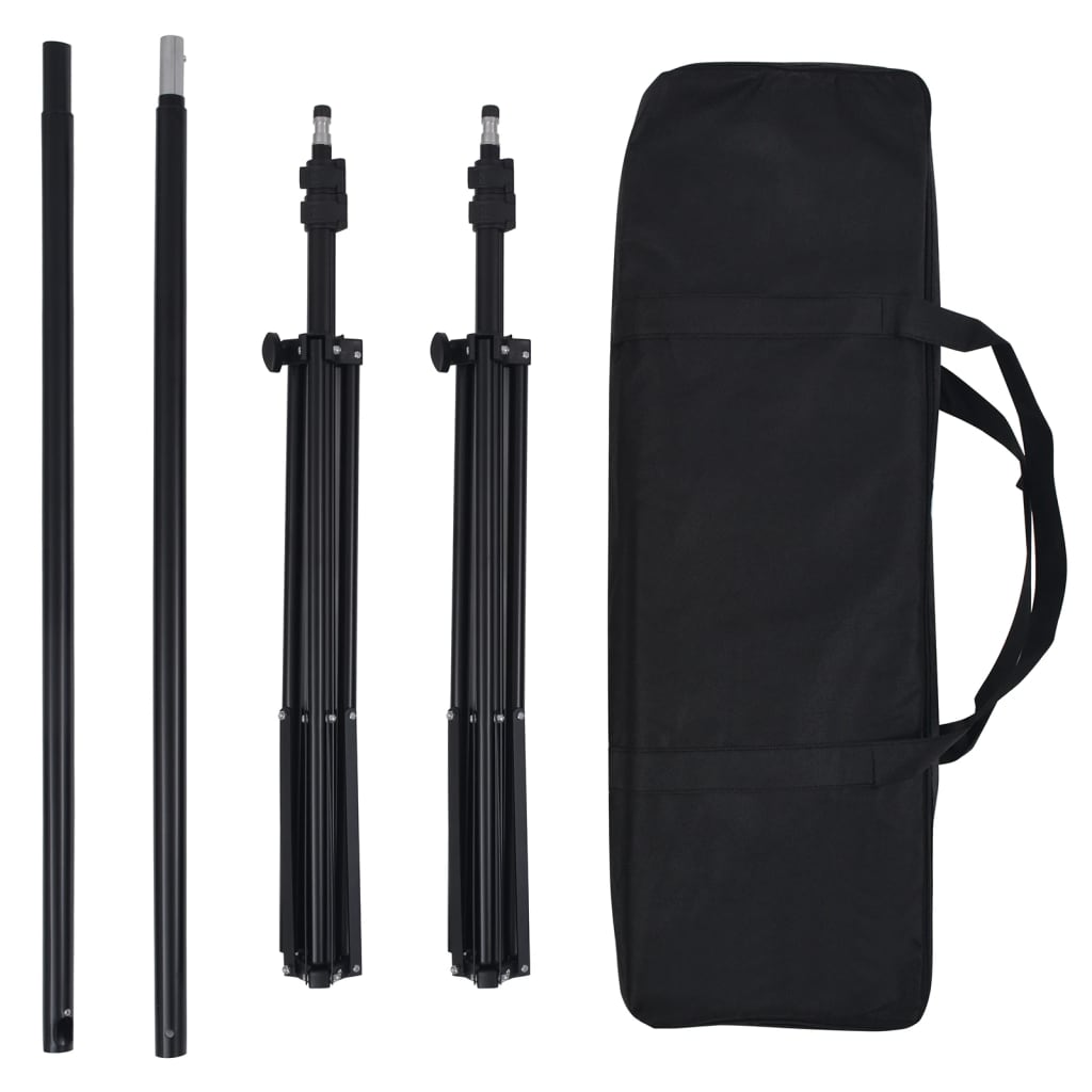 Kit Studio Foto Cu Set De Lumină Și Fundal