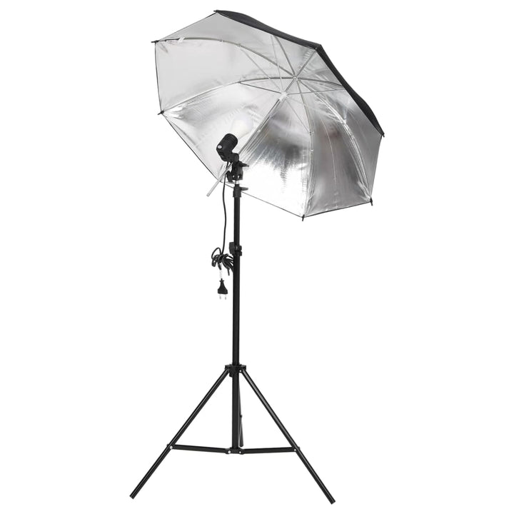 Kit Studio Foto Cu Set De Lumină Și Fundal