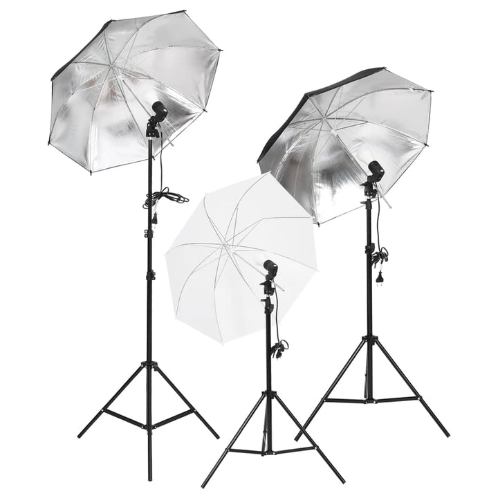 Set Studio Foto Cu Lumină, Fundal Și Reflector