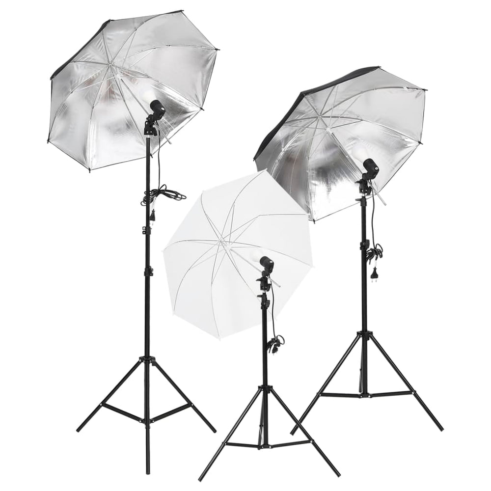 Set Studio Foto Cu Lumină, Fundal Și Reflector