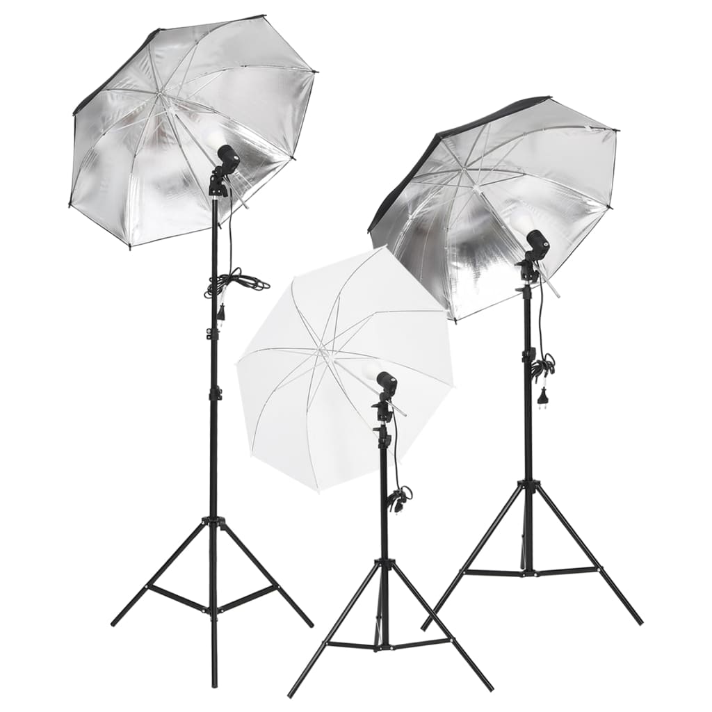 Set Studio Foto Cu Lumină, Fundal Și Reflector