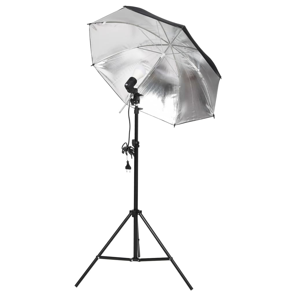Kit Studio Foto Cu Set De Lumini, Fundal Și Reflector