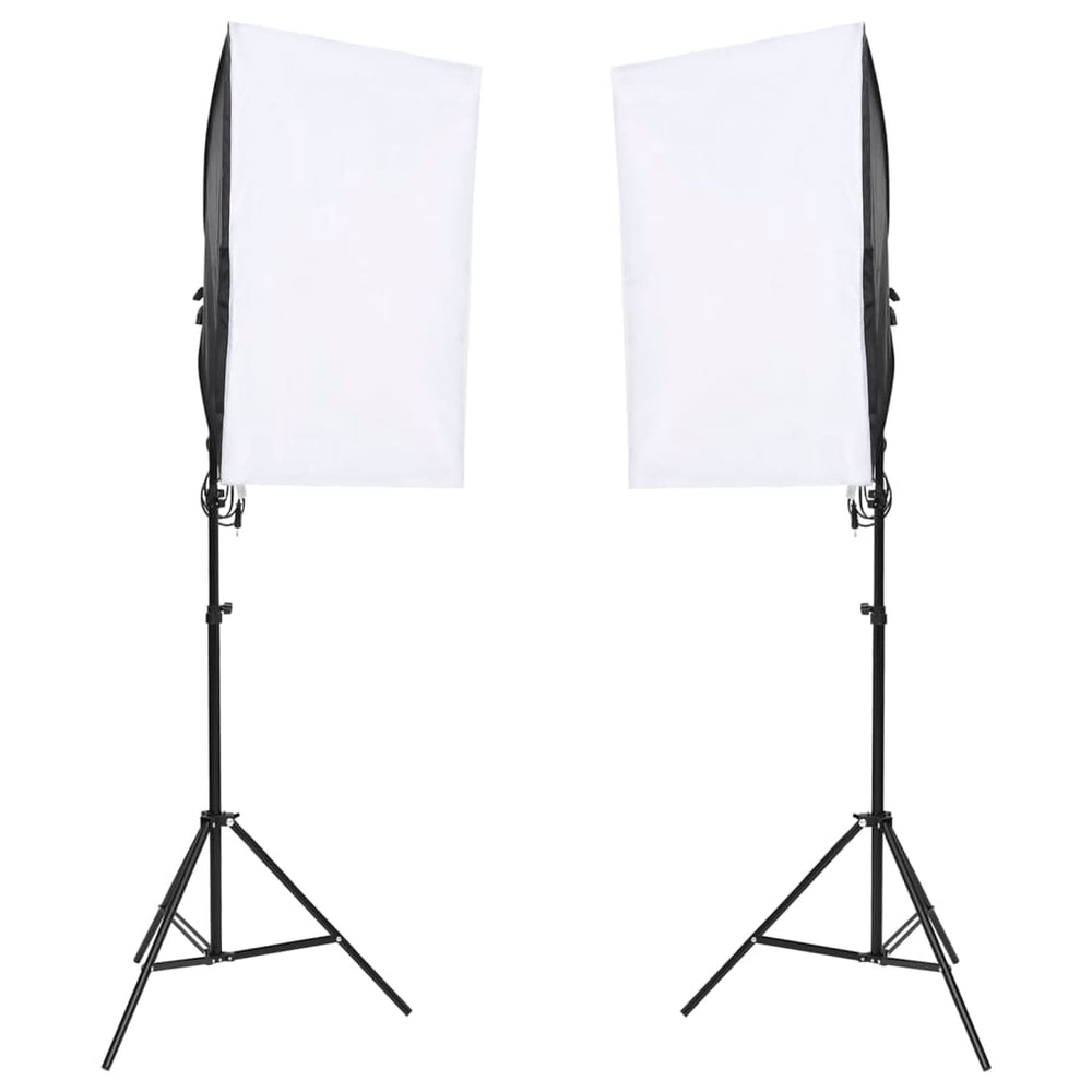 Kit Studio Foto Cu Set De Lumină Și Fundal