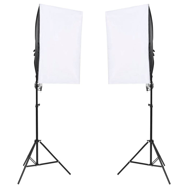 Kit Studio Foto Cu Set De Lumină Și Fundal