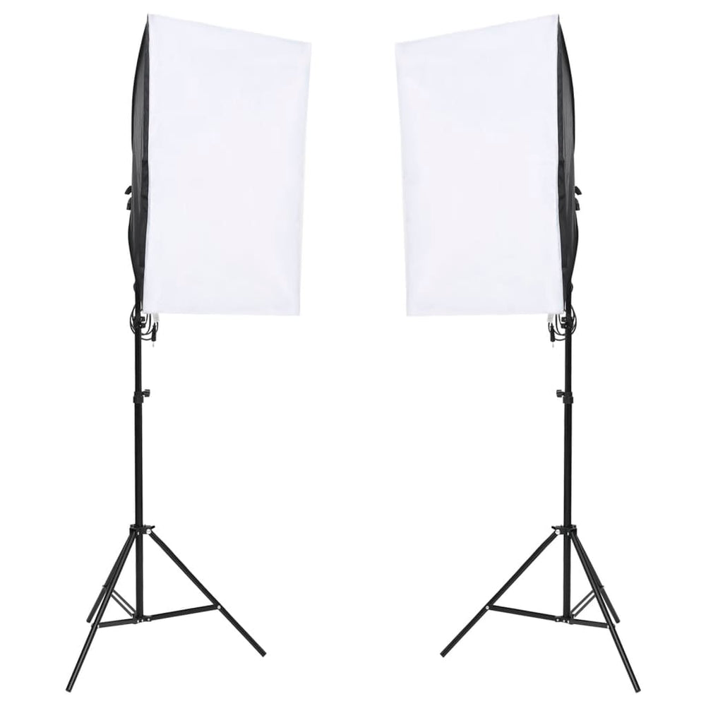 Kit Studio Foto Cu Set De Lumină Și Fundal