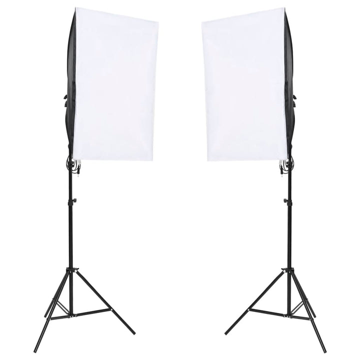 Kit Studio Foto Cu Set De Lumină Și Fundal
