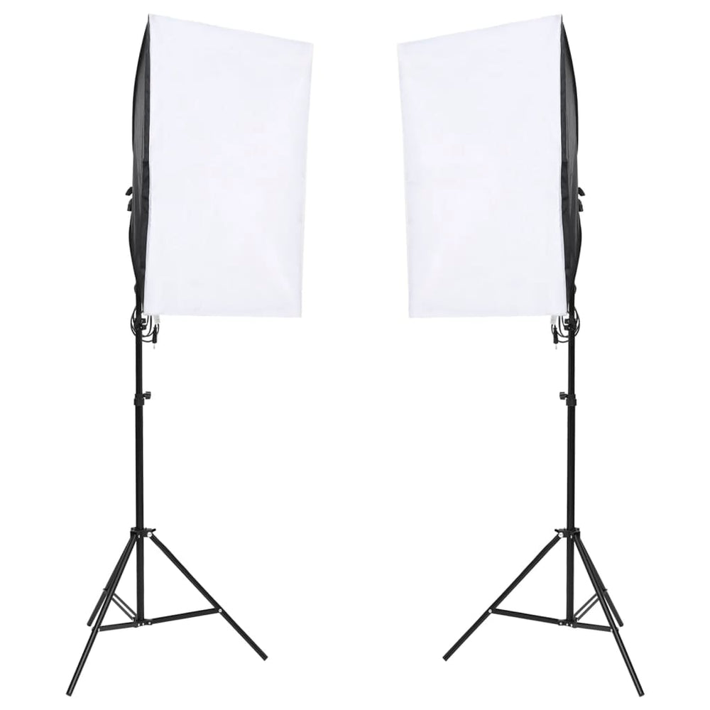Kit Studio Foto Cu Set De Lumină Și Fundal