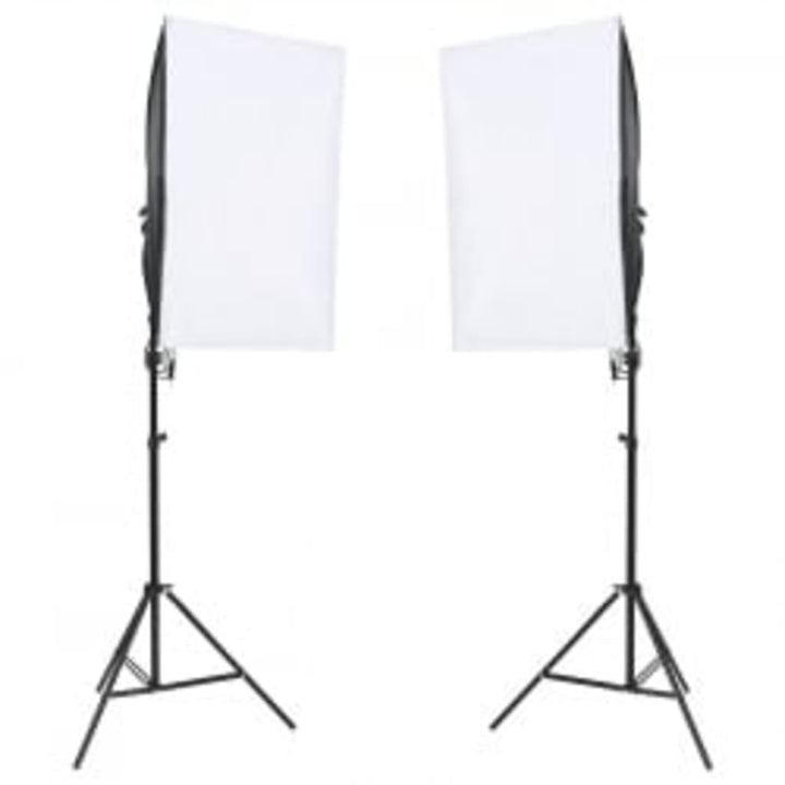 Kit Studio Foto Cu Set De Lumină Și Fundal