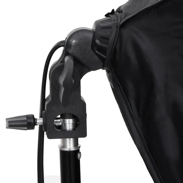 Kit Studio Foto Cu Set De Lumină Și Fundal