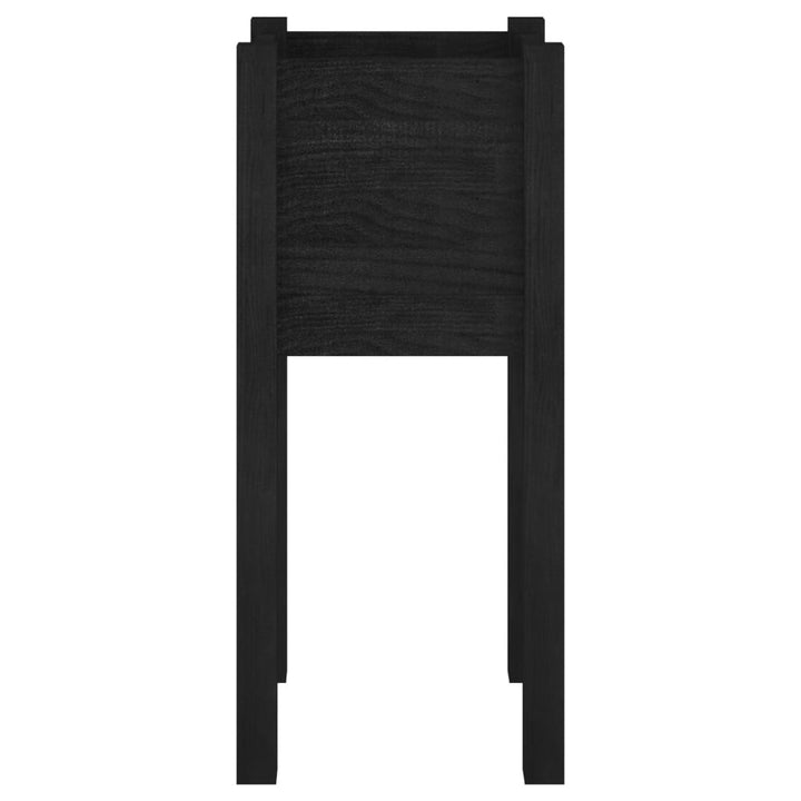 Jardiniere De Grădină 2 Buc. 31X31X70 Cm Lemn Masiv Pin