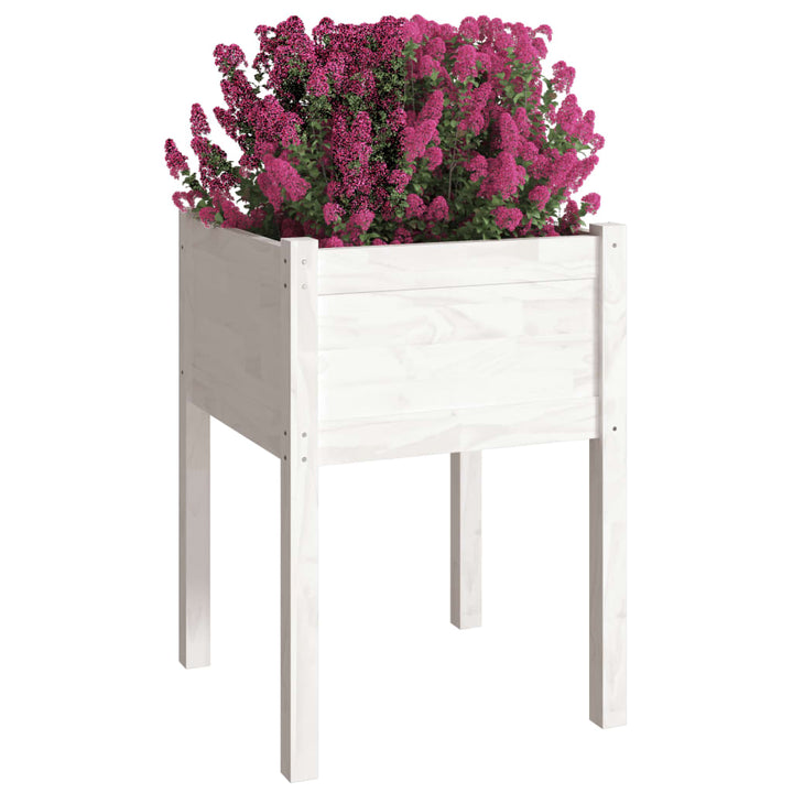 Jardiniere De Grădină, 2 Buc., , 50X50X70 Cm, Lemn Masiv Pin