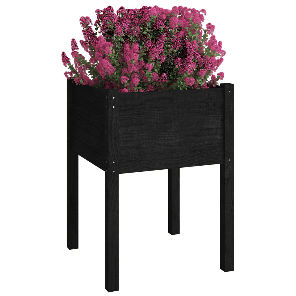Jardiniere De Grădină, 2 Buc., , 50X50X70Cm Lemn Masiv Pin