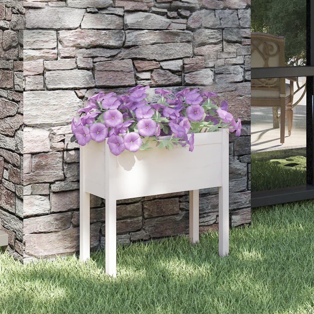Jardinieră De Grădină, , 70X31X70 Cm, Lemn Masiv Pin
