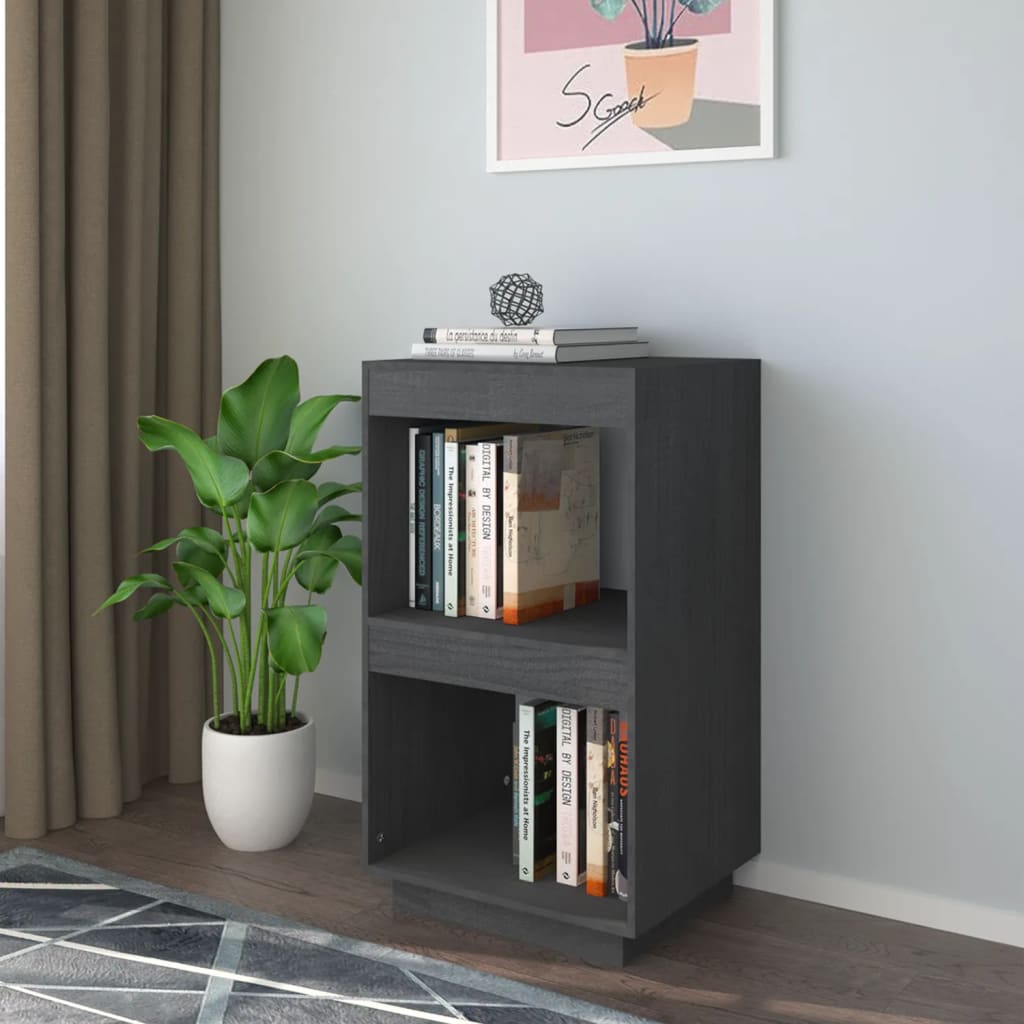 Bibliotecă/Separator Cameră, 40X35X, Lemn Masiv De Pin