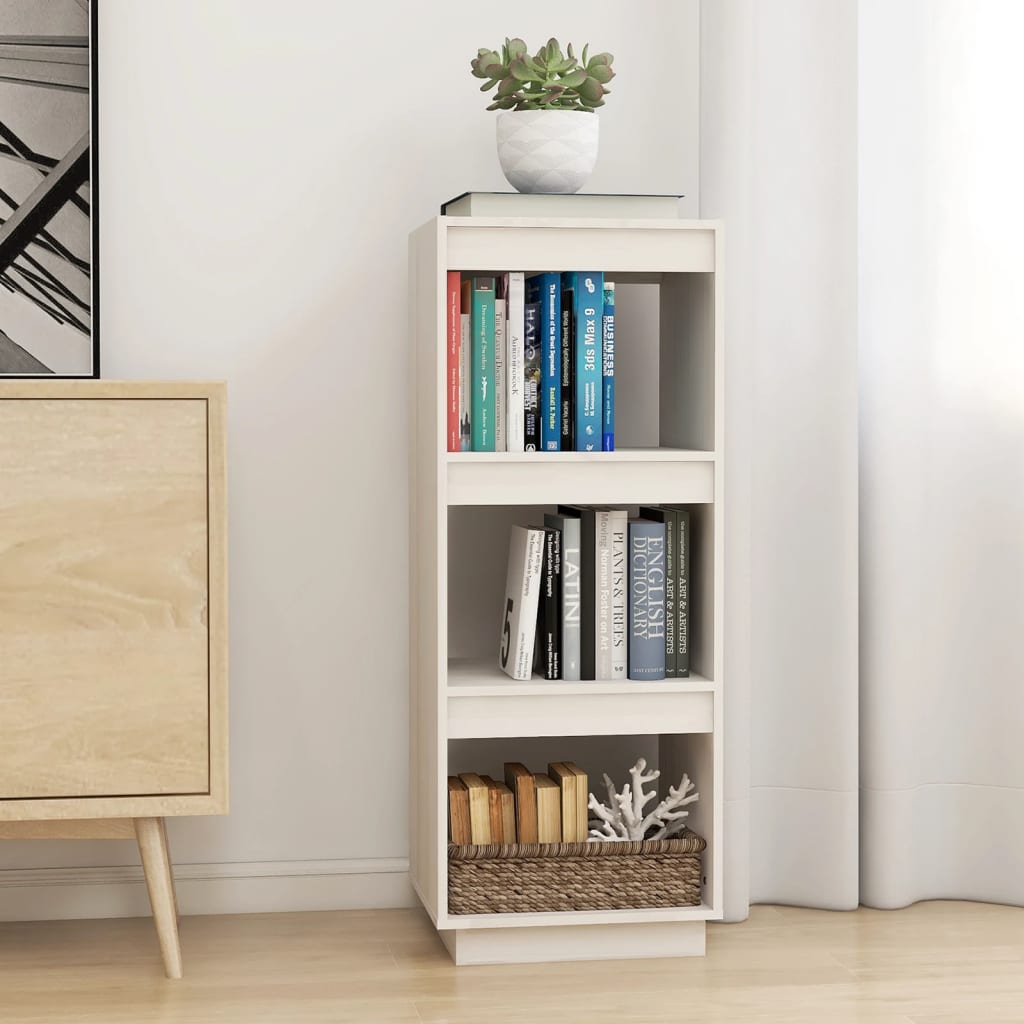 Bibliotecă/Separator Cameră, 40X35X, Lemn Masiv De Pin