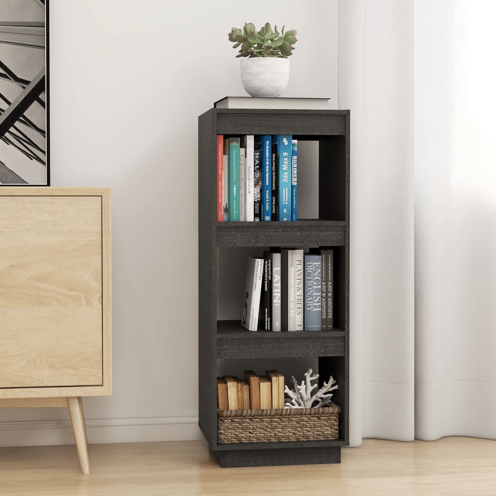 Bibliotecă/Separator Cameră, 40X35X, Lemn Masiv De Pin