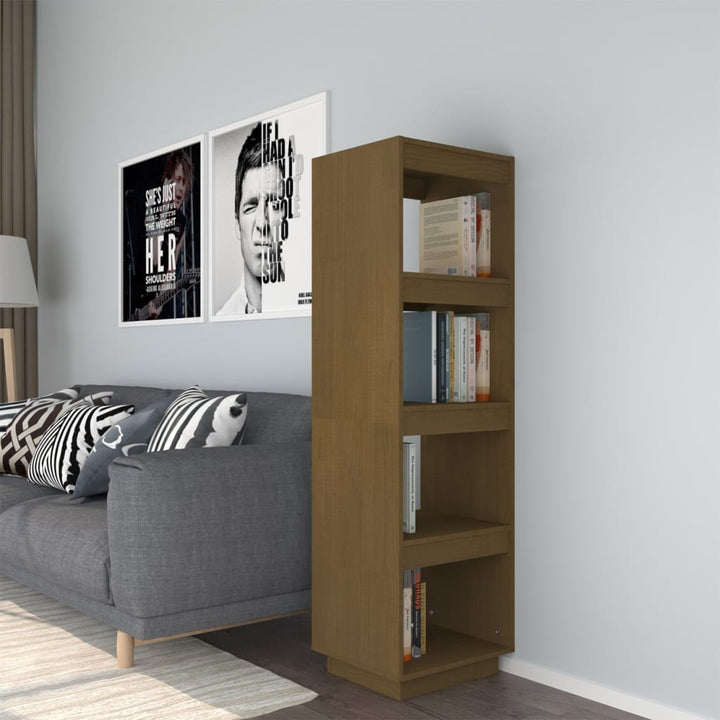 Bibliotecă/Separator Cameră, 40X35X, Lemn Masiv De Pin