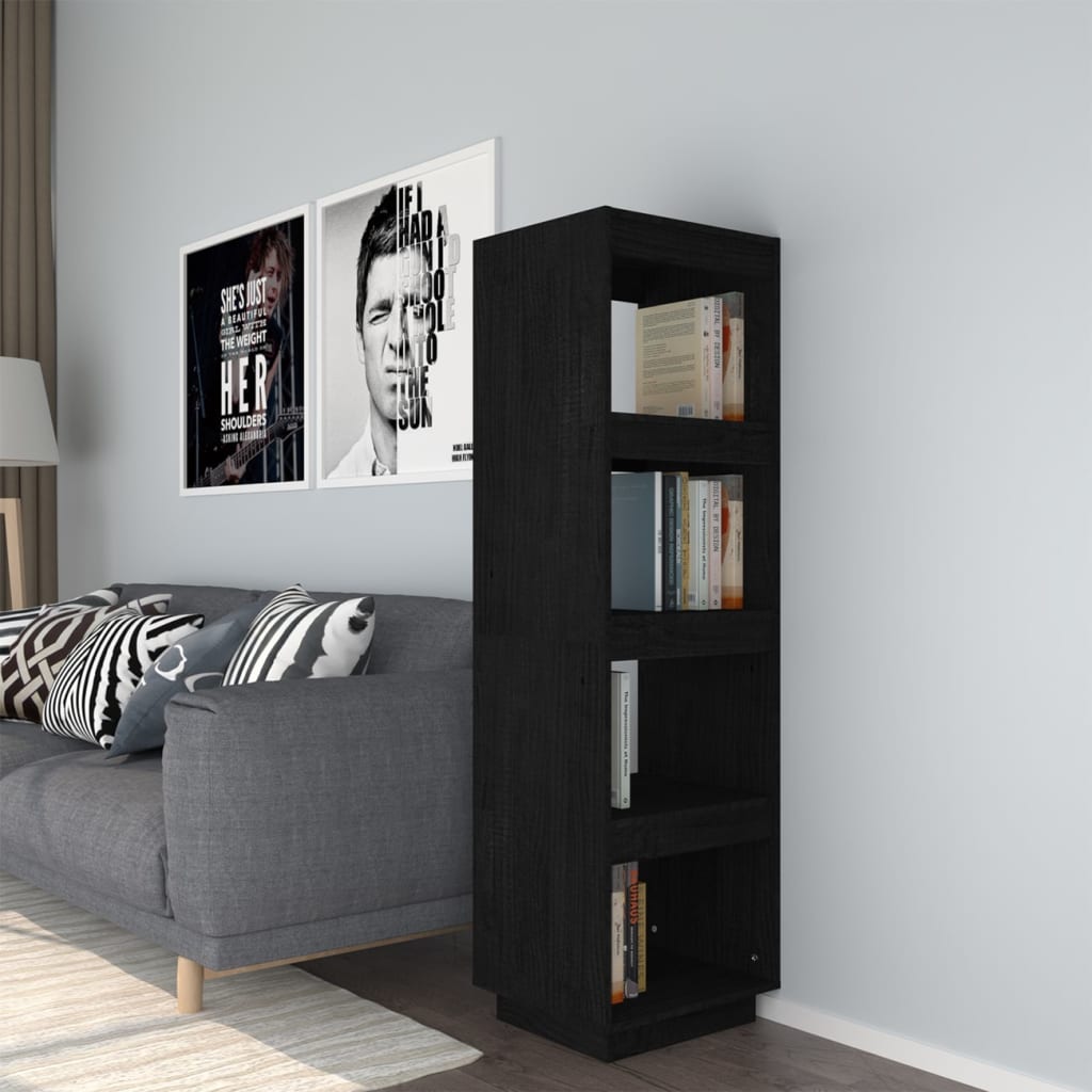 Bibliotecă/Separator Cameră, 40X35X, Lemn Masiv De Pin