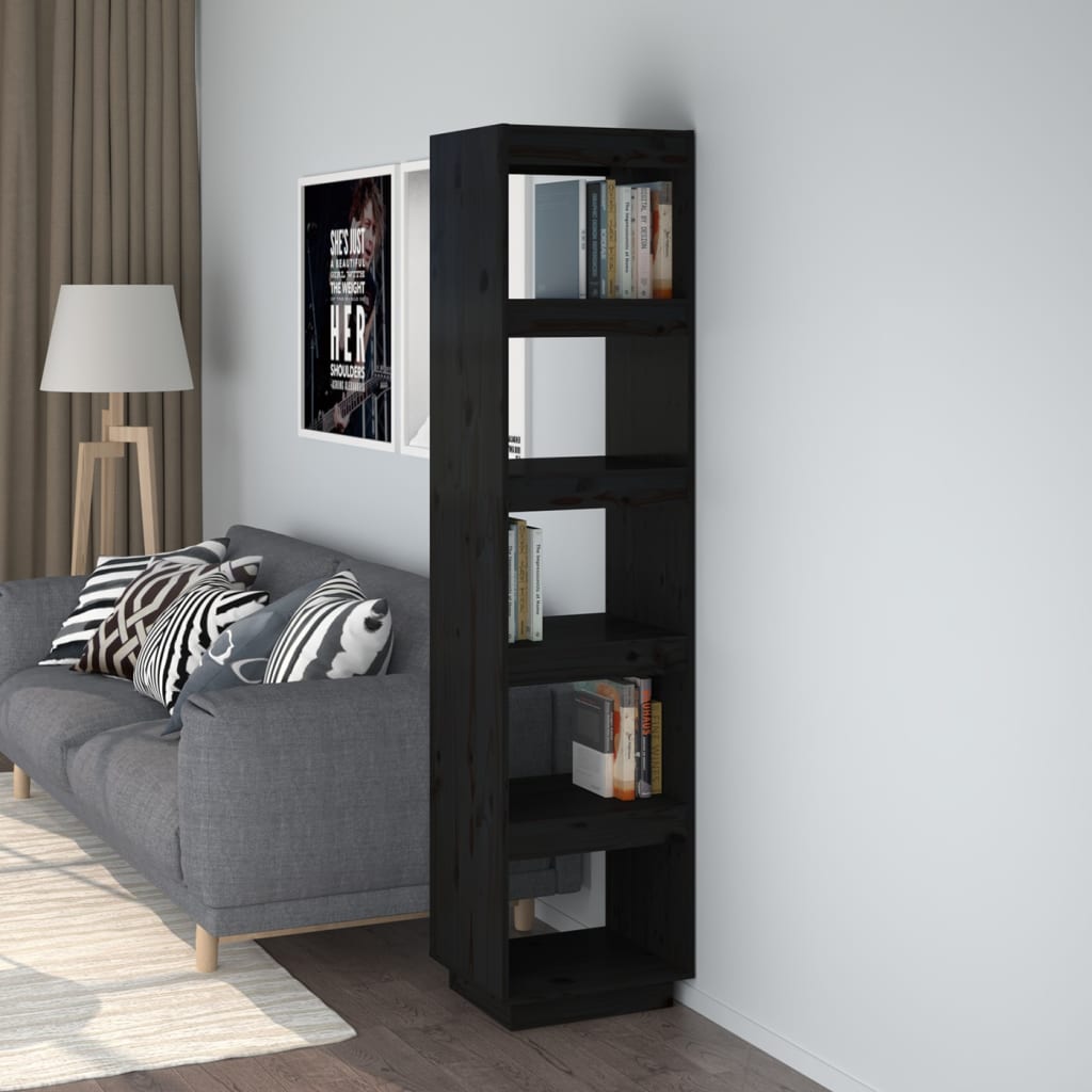 Bibliotecă/Separator Cameră, 40X35X, Lemn Masiv De Pin