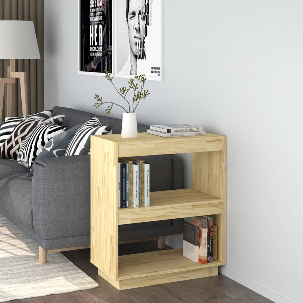 Bibliotecă/Separator Cameră, 40X35X, Lemn Masiv De Pin