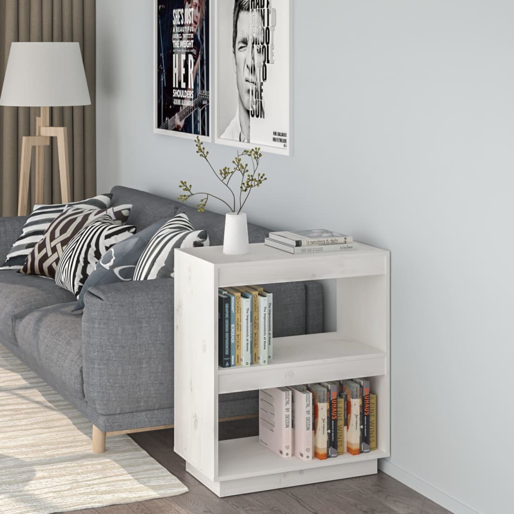 Bibliotecă/Separator Cameră, 40X35X, Lemn Masiv De Pin