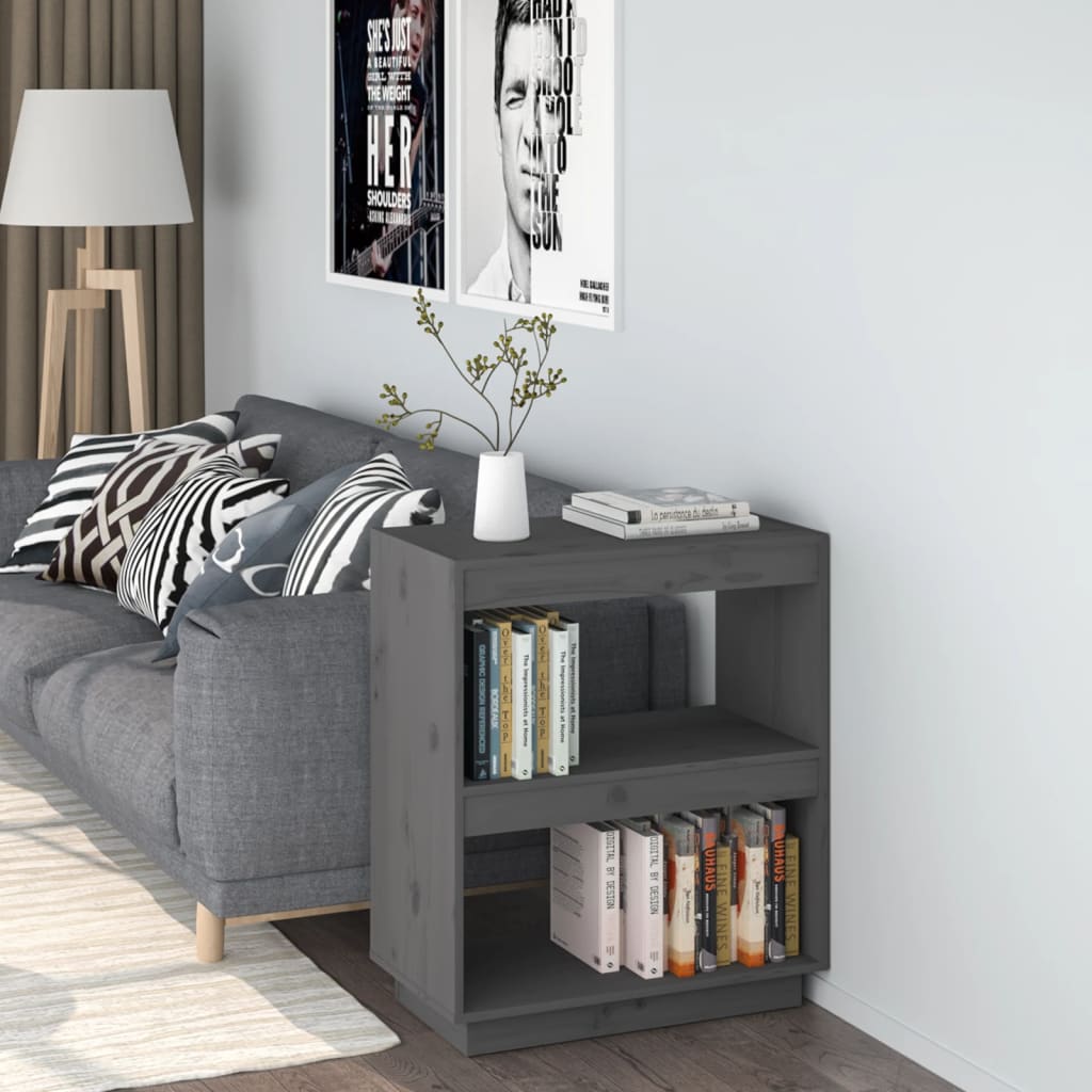 Bibliotecă/Separator Cameră, 40X35X, Lemn Masiv De Pin