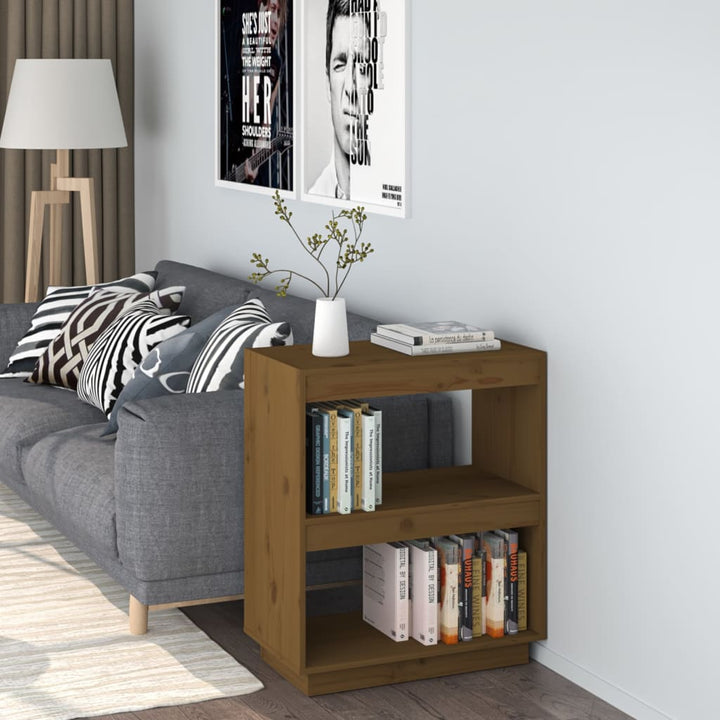 Bibliotecă/Separator Cameră, 40X35X, Lemn Masiv De Pin