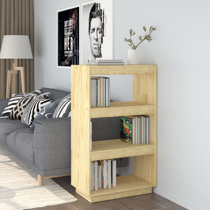 Bibliotecă/Separator Cameră, 40X35X, Lemn Masiv De Pin