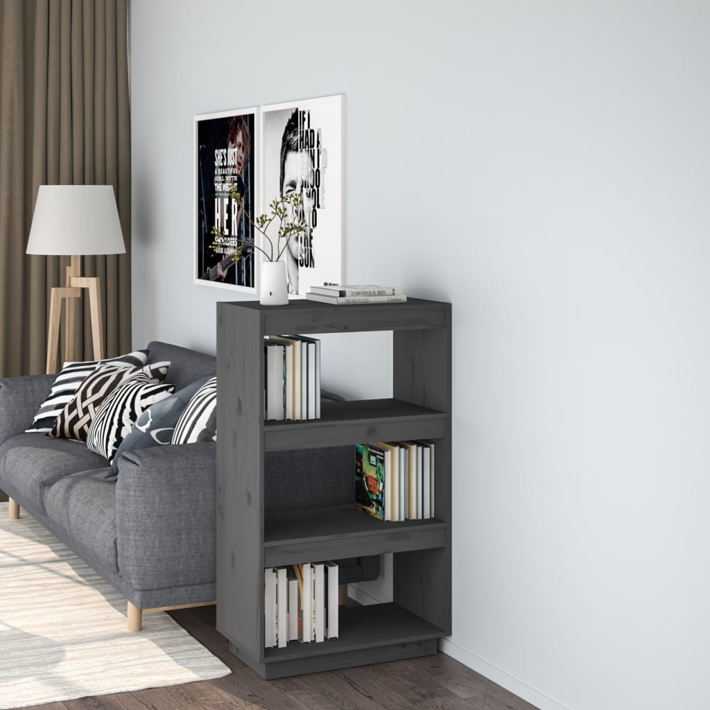 Bibliotecă/Separator Cameră, 40X35X, Lemn Masiv De Pin