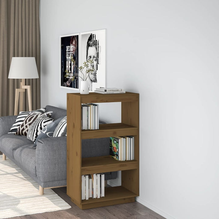 Bibliotecă/Separator Cameră, 40X35X, Lemn Masiv De Pin
