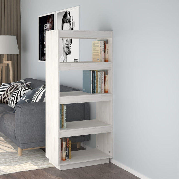 Bibliotecă/Separator Cameră, 40X35X, Lemn Masiv De Pin