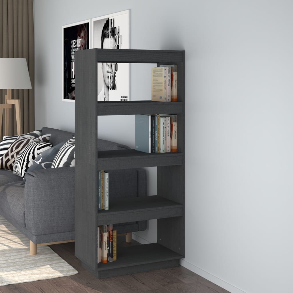 Bibliotecă/Separator Cameră, 40X35X, Lemn Masiv De Pin