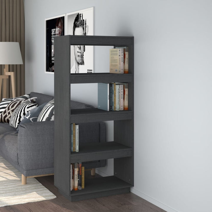 Bibliotecă/Separator Cameră, 40X35X, Lemn Masiv De Pin